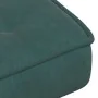 Sillón de relax con reposapiés terciopelo verde oscuro de , Sillas - Ref: Foro24-4012329, Precio: 107,91 €, Descuento: %