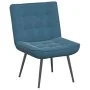 Sillón de relax con reposapiés terciopelo azul von , Stühle - Ref: Foro24-4012336, Preis: 99,57 €, Rabatt: %
