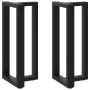 Patas de mesa de bar forma T 2 uds acero negro 50x35x(90-91) cm de , Patas para mesas - Ref: Foro24-4013076, Precio: 135,82 €...
