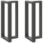 Patas de mesa bar forma T 2 uds acero antracita 40x35x(90-91)cm de , Patas para mesas - Ref: Foro24-4013074, Precio: 138,16 €...