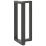 Patas de mesa bar forma T 2 uds acero antracita 40x35x(90-91)cm de , Patas para mesas - Ref: Foro24-4013074, Precio: 138,16 €...