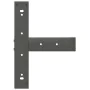 Patas de mesa bar forma T 2 uds acero antracita 40x35x(90-91)cm de , Patas para mesas - Ref: Foro24-4013074, Precio: 138,16 €...