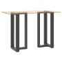 Patas de mesa bar forma T 2 uds acero antracita 40x35x(90-91)cm de , Patas para mesas - Ref: Foro24-4013074, Precio: 138,16 €...