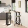 Patas de mesa bar forma T 2 uds acero negro 60x35x(110-111) cm by , Table legs - Ref: Foro24-4013104, Price: 177,36 €, Discou...