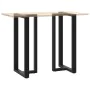 Patas de mesa bar forma T 2 uds acero negro 60x35x(110-111) cm by , Table legs - Ref: Foro24-4013104, Price: 177,36 €, Discou...