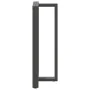 Patas mesa bar forma T 2 uds acero antracita 60x35x(110-111)cm de , Patas para mesas - Ref: Foro24-4013106, Precio: 156,59 €,...