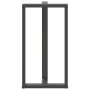 Patas mesa bar forma T 2 uds acero antracita 60x35x(110-111)cm de , Patas para mesas - Ref: Foro24-4013106, Precio: 156,59 €,...