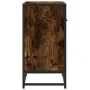 Mesita de noche roble ahumado 60x31x60 cm madera contrachapada de , Mesitas de noche - Ref: Foro24-848696, Precio: 64,58 €, D...
