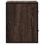Mesita de noche de pared color roble marrón 40x31x39,5 cm by , Nightstands - Ref: Foro24-848732, Price: 46,39 €, Discount: %