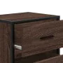 Mesita de noche de pared color roble marrón 40x31x39,5 cm by , Nightstands - Ref: Foro24-848732, Price: 46,39 €, Discount: %