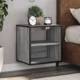 Mesitas de noche de pared 2 unidades gris sonoma 40x31x39,5 cm de , Mesitas de noche - Ref: Foro24-848751, Precio: 58,73 €, D...