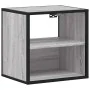 Mesitas de noche de pared 2 unidades gris sonoma 40x31x39,5 cm de , Mesitas de noche - Ref: Foro24-848751, Precio: 58,73 €, D...