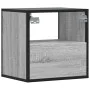 Mesitas de noche de pared 2 unidades gris sonoma 40x31x39,5 cm de , Mesitas de noche - Ref: Foro24-848751, Precio: 58,73 €, D...