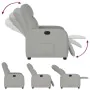 Sillón reclinable eléctrico de tela gris nube de , Sillones - Ref: Foro24-3302961, Precio: 233,59 €, Descuento: %