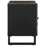 Mueble de TV madera maciza de mango negro 105x33x46 cm de , Almacenamiento para CD y DVD - Ref: Foro24-4017698, Precio: 114,4...