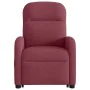 Sillón reclinable elevable tela rojo tinto de , Sillones - Ref: Foro24-3302975, Precio: 264,65 €, Descuento: %