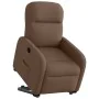 Sillón eléctrico reclinable elevable de tela marrón de , Sillones - Ref: Foro24-3302996, Precio: 315,56 €, Descuento: %