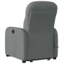 Sillón de masaje eléctrico reclinable elevable tela gris oscuro de , Sillones - Ref: Foro24-3303003, Precio: 346,53 €, Descue...