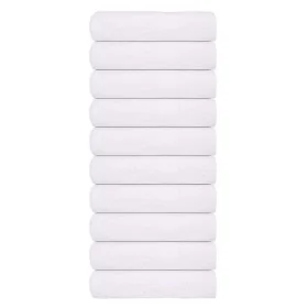Toallas de mano 10 piezas blanco 50x100cm 360 g/m² 100% algodón de , Toallas - Ref: Foro24-136651, Precio: 52,36 €, Descuento: %