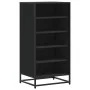 Mueble zapatero de madera de ingeniería negro 48x38x97,5 cm de , Zapateros y organizadores de calzado - Ref: Foro24-849204, P...