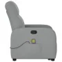Sillón de masaje reclinable de pie de tela gris claro de , Sillones - Ref: Foro24-3302982, Precio: 284,37 €, Descuento: %