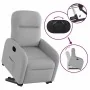 Sillón eléctrico reclinable elevable de tela gris nube de , Sillones - Ref: Foro24-3303001, Precio: 316,79 €, Descuento: %