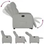 Sillón eléctrico reclinable elevable de tela gris nube de , Sillones - Ref: Foro24-3303001, Precio: 316,79 €, Descuento: %