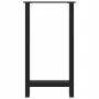 Patas de mesa de centro acero negro 2 uds 40x(90-91) cm de , Patas para mesas - Ref: Foro24-4013324, Precio: 125,67 €, Descue...