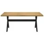 Mesa comedor NOAIN patas forma X madera maciza pino 180x90x75cm de , Mesas de cocina y de comedor - Ref: Foro24-4100046, Prec...