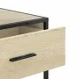 Mesa consola de madera de ingeniería roble Sonoma 90x35x80 cm by , Side tables - Ref: Foro24-849180, Price: 83,11 €, Discount: %