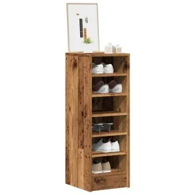 Mueble zapatero de aglomerado madera vieja 32x35x92 cm de , Zapateros y organizadores de calzado - Ref: Foro24-856714, Precio...
