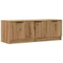 Mueble de TV madera contrachapada artisan roble 102x35x36,5 cm de , Muebles TV - Ref: Foro24-856948, Precio: 67,46 €, Descuen...