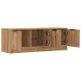 Mueble de TV madera contrachapada artisan roble 102x35x36,5 cm de , Muebles TV - Ref: Foro24-856948, Precio: 67,46 €, Descuen...