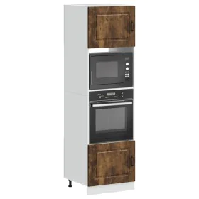 Armarios para horno 2 uds Lucca roble ahumado madera ingeniería de , Armarios de cocina - Ref: Foro24-3315036, Precio: 192,03...