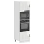 Armarios para horno 2 uds Kalmar blanco brillante de , Armarios de cocina - Ref: Foro24-3315043, Precio: 206,34 €, Descuento: %