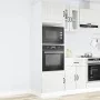 Armarios para horno 2 uds Kalmar blanco brillante de , Armarios de cocina - Ref: Foro24-3315043, Precio: 206,34 €, Descuento: %