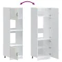 Armarios para horno 2 uds Kalmar blanco brillante de , Armarios de cocina - Ref: Foro24-3315043, Precio: 206,34 €, Descuento: %