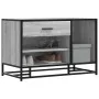 Banco zapatero madera de ingeniería gris sonoma 80x40x53,5 cm de , Bancos para recibidores y almacenamiento - Ref: Foro24-849...