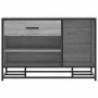 Banco zapatero madera de ingeniería gris sonoma 80x40x53,5 cm de , Bancos para recibidores y almacenamiento - Ref: Foro24-849...