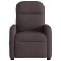 Sillón reclinable de tela marrón oscuro by , Armchairs - Ref: Foro24-4015527, Price: 178,16 €, Discount: %