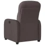 Sillón reclinable de tela marrón oscuro by , Armchairs - Ref: Foro24-4015527, Price: 178,16 €, Discount: %
