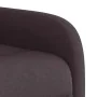 Sillón reclinable de tela marrón oscuro by , Armchairs - Ref: Foro24-4015527, Price: 178,16 €, Discount: %