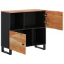 Aparador con 2 puertas madera maciza de acacia 80x33x75 cm de , Aparadores - Ref: Foro24-352922, Precio: 145,37 €, Descuento: %