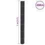 Membrana para malezas PP negra 1x200 m de , Mallas antihierbas - Ref: Foro24-4005184, Precio: 99,50 €, Descuento: %