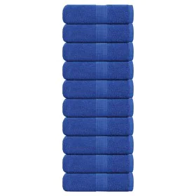 Toallas de visita 10 piezas azul 30x50 cm 360 g/m² 100% algodón de , Toallas - Ref: Foro24-136709, Precio: 26,18 €, Descuento: %