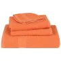 Toallas de baño 2 uds naranja 100x150 cm 360 gsm 100% algodón de , Toallas - Ref: Foro24-136908, Precio: 29,90 €, Descuento: %
