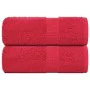 Toallas 2 uds 100% algodón rojo 30x30 cm 360 gsm de , Toallas - Ref: Foro24-136920, Precio: 11,06 €, Descuento: %