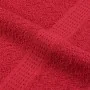 Toallas 10 uds 100% algodón rojo 30x30 cm 360 gsm de , Toallas - Ref: Foro24-136922, Precio: 20,69 €, Descuento: %
