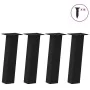 Patas para mesa de centro 4 uds acero negro 42 cm de , Patas para mesas - Ref: Foro24-4012500, Precio: 68,06 €, Descuento: %