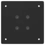 Patas para mesa de centro 4 uds acero negro 42 cm de , Patas para mesas - Ref: Foro24-4012500, Precio: 68,06 €, Descuento: %
